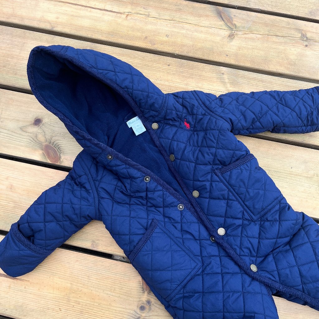 Ralph Lauren køredragt. Str. 9 mdr.