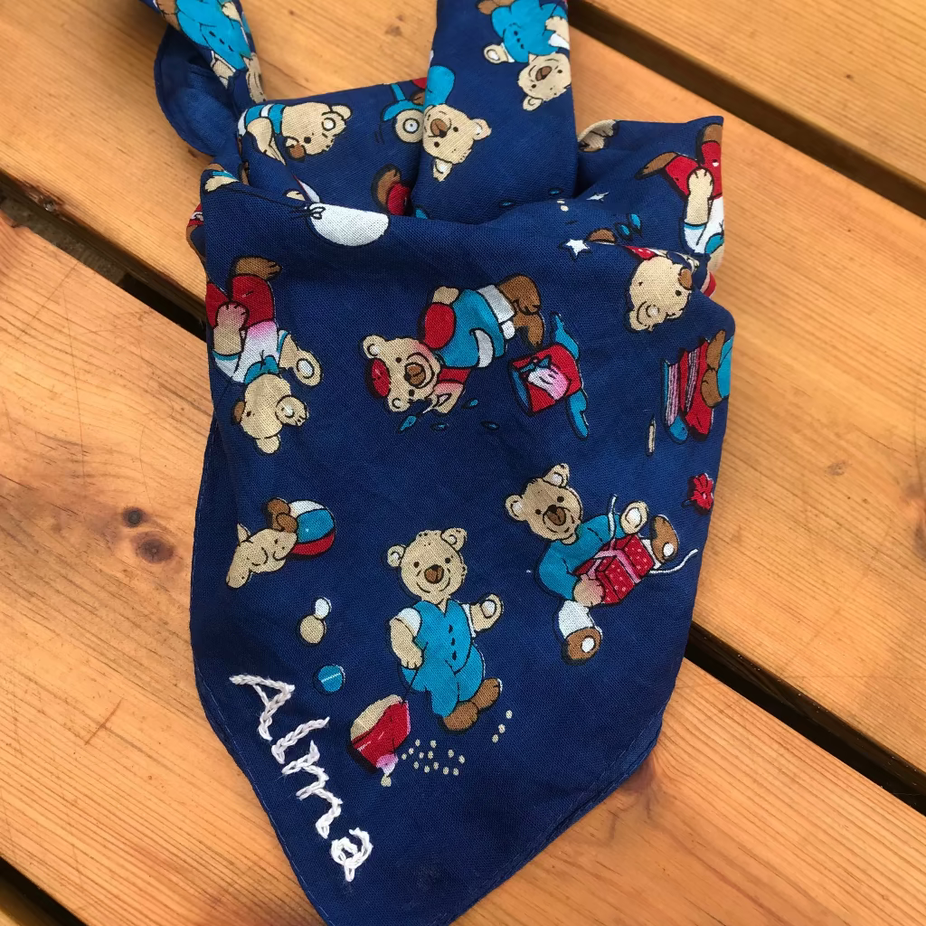 Bandana med navn