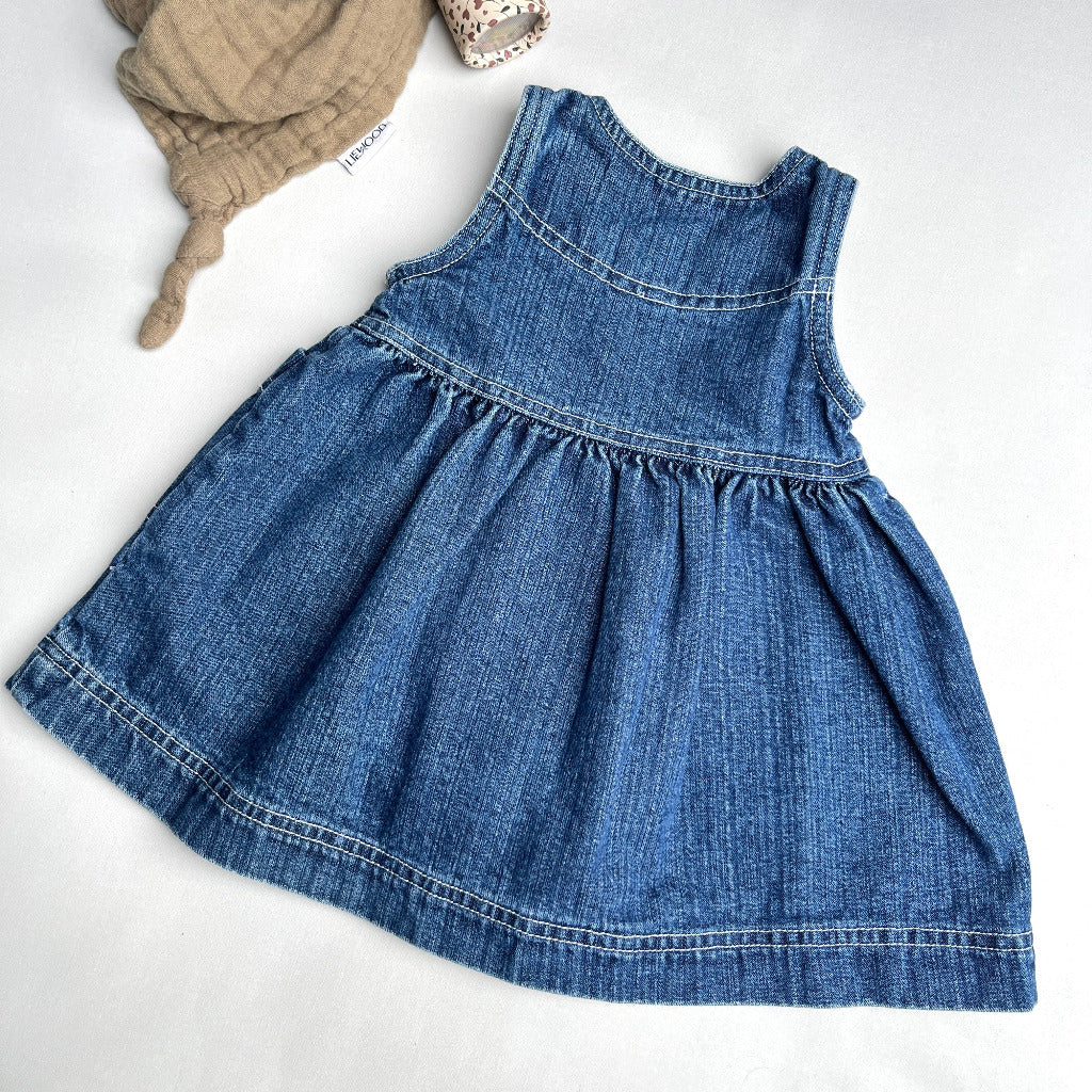 Denimkjole fra Oshkosh str. 3 måneder