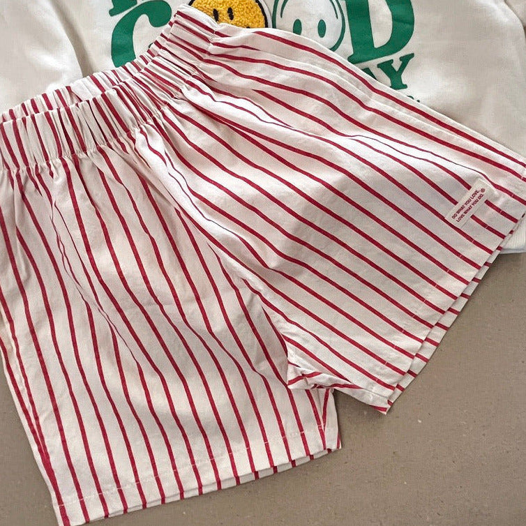 Small striped shorts