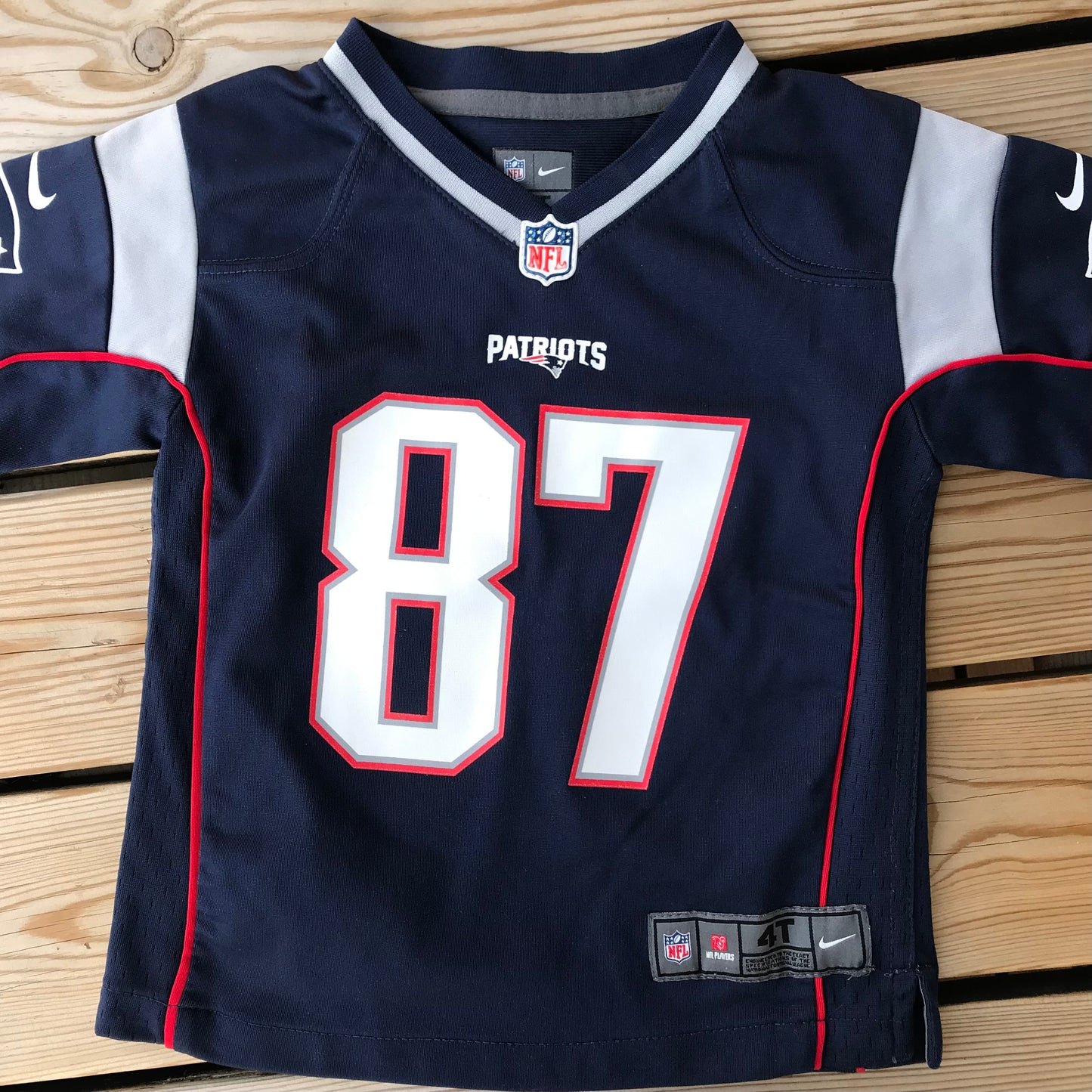 NFL-trøje New England Patriots 4 år